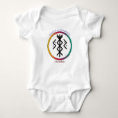 Succes & Welvaart Bindrune Baby Bodysuit (Voorkant)