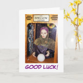 Succes! Wenskaart Kaart (Gele Bloem)