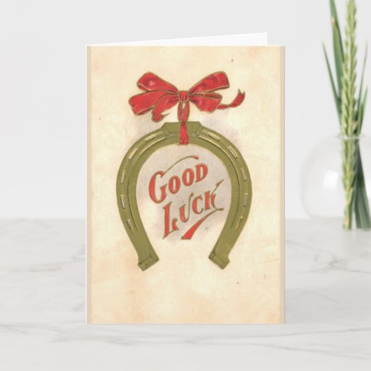 Succes -  Wenskaart Kaart (Voorkant)