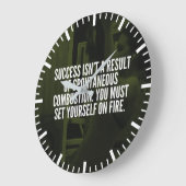 Succes - Workout Inspirerend Grote Klok (Hoek)