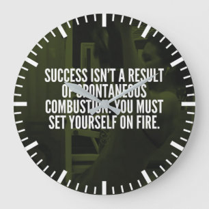 Succes - Workout Inspirerend Grote Klok