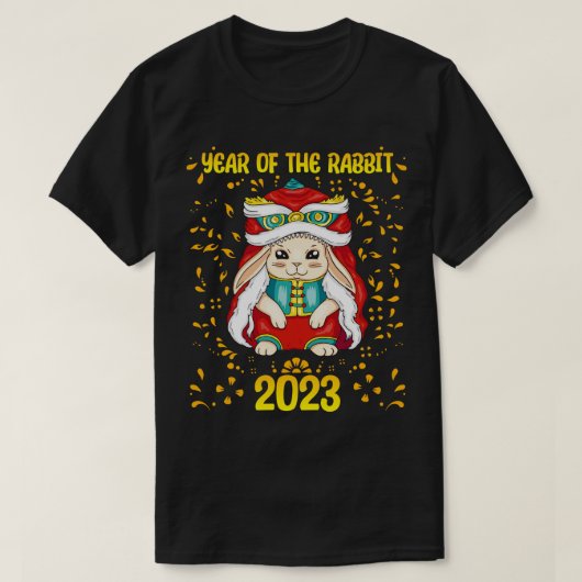 Succes Zodiac Gelukkig Chinees Nieuwjaar van de Ra T-shirt (Design voorkant)