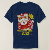 Succes Zodiac Gelukkig Chinees Nieuwjaar van de Ra T-shirt (Design voorkant)
