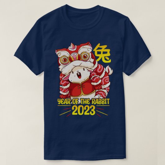 Succes Zodiac Gelukkig Chinees Nieuwjaar van de Ra T-shirt (Design voorkant)