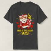 Succes Zodiac Gelukkig Chinees Nieuwjaar van de Ra T-shirt (Design voorkant)