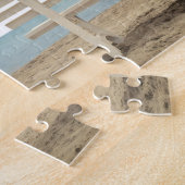 "Succes zonder geluk" Inspirerend Quote Legpuzzel (Zijkant)