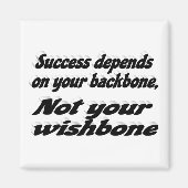 Succesbackbone Motivatie citaat Magneet (Voorkant)