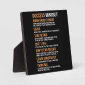 Succesbeperking - Motivatie Fotoplaat (Voorkant)