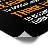 Succesbeperking - Motivatie Poster (Hoek)