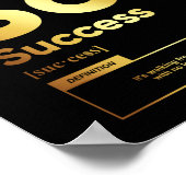 Succesdefinitie | MOTIVATIE POSTER (Hoek)