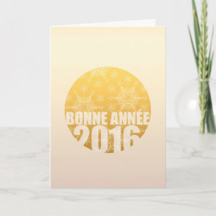 Succesjaar 2016 - French New Year Card Feestdagen Kaart