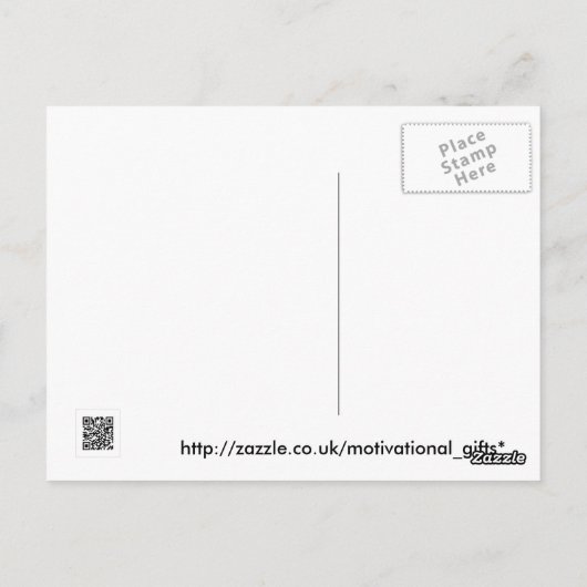 Succesofferte Briefkaart (Achterkant)