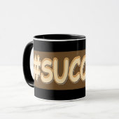 "#SUCCESS" Cute Design. Bestel nu Mok (Voorkant links)