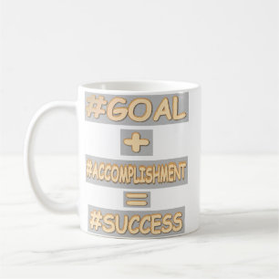 "SUCCESS EQUATION" — Cute Design. Bestel nu Koffiemok