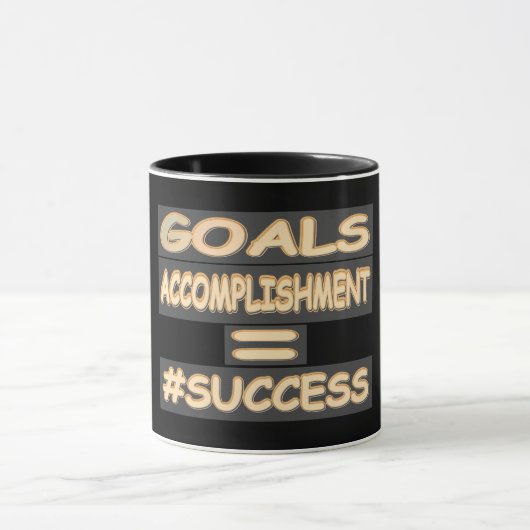 "SUCCESS EQUATION" — Cute Design. Bestel nu Mok (Midden)