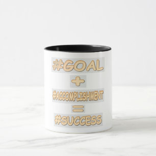 "SUCCESS EQUATION" — Cute Design. Bestel nu Mok