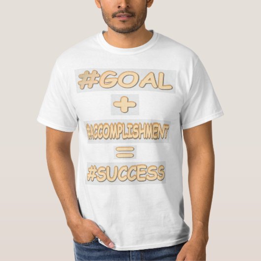 "SUCCESS EQUATION" — Cute Design. Bestel nu T-shirt (Voorkant)