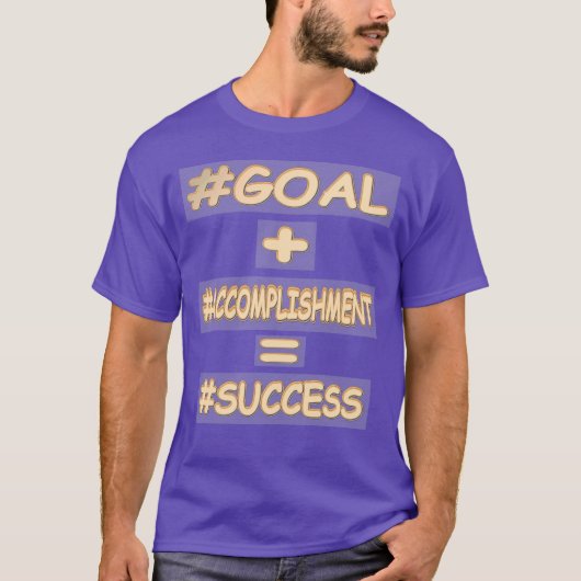 "SUCCESS EQUATION" — Cute Design. Bestel nu T-shirt (Voorkant)