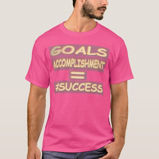 "SUCCESS EQUATION" — Cute Design. Bestel nu T-shirt (Voorkant)