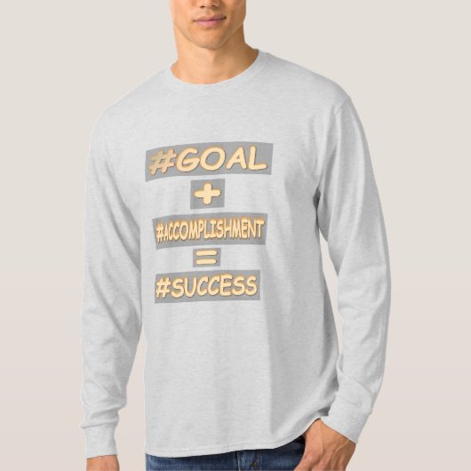 "SUCCESS EQUATION" — Cute Design. Bestel nu T-shirt (Voorkant)