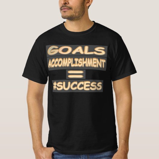 "SUCCESS EQUATION" — Cute Design. Bestel nu T-shirt (Voorkant)