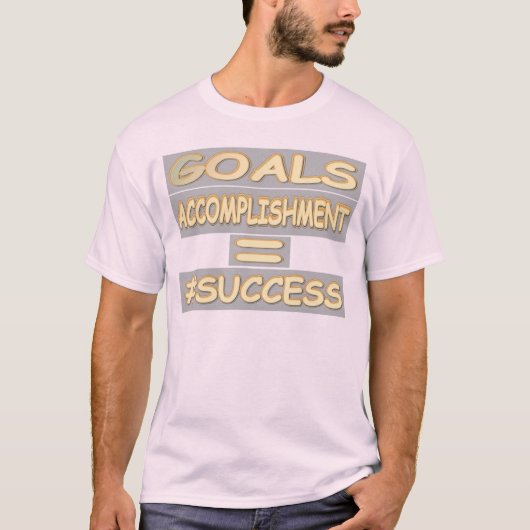 "SUCCESS EQUATION" — Cute Design. Bestel nu T-shirt (Voorkant)