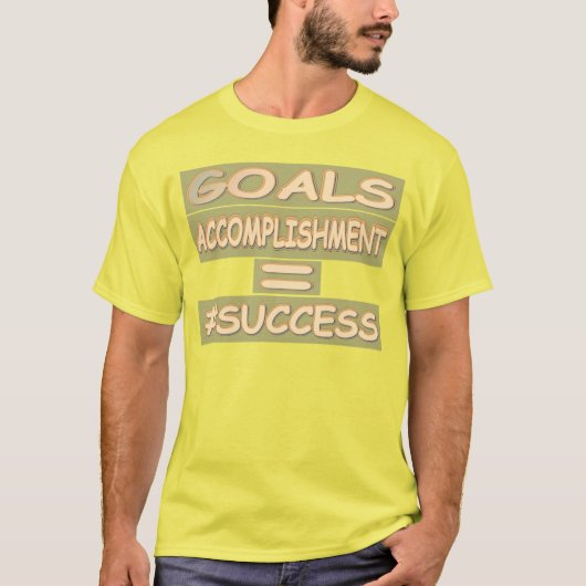"SUCCESS EQUATION" — Cute Design. Bestel nu T-shirt (Voorkant)
