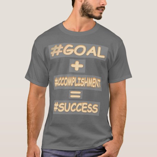 "SUCCESS EQUATION" — Cute Design. Bestel nu T-shirt (Voorkant)
