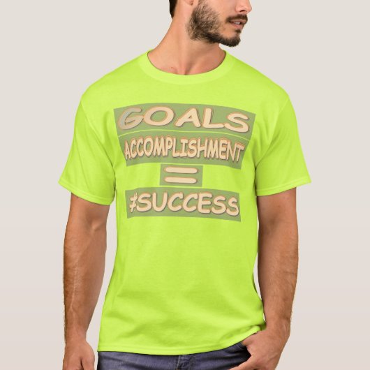 "SUCCESS EQUATION" — Cute Design. Bestel nu T-shirt (Voorkant)