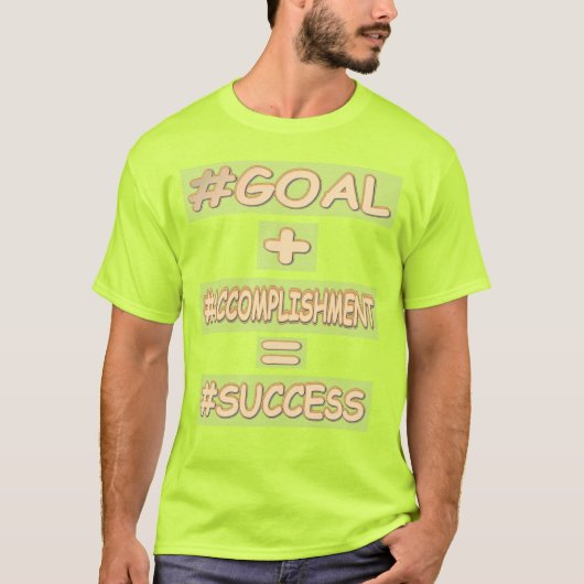 "SUCCESS EQUATION" — Cute Design. Bestel nu T-shirt (Voorkant)