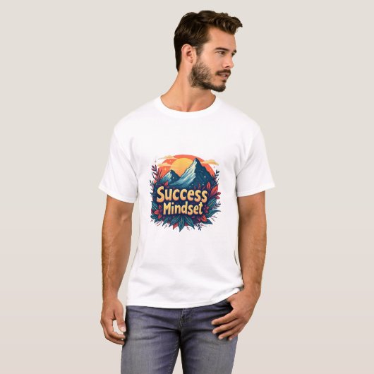 Success Mindset T-shirt (Voorkant volledig)