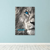 Success My Only Option Motivational Quote Canvas (Insitu (Houten vloer))
