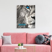Success My Only Option Motivational Quote Canvas Afdruk (Insitu (Woonkamer))