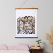 Succession - Collage Hangend Wandkleed (Slaapkamer)