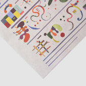 Succession, Kandinsky  Tissuepapier (Detail)