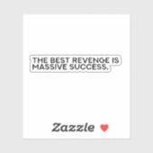 successtickers, quote motiverend, ambitie sticker (Vel)