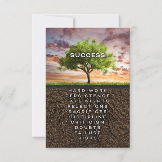 Successtructuur RSVP Kaartje (Voorkant)