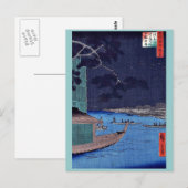 Succesvol, Asakusa, door Andō,Hiroshige Briefkaart (Voorkant / Achterkant)
