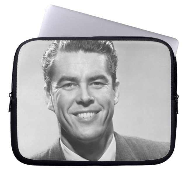 Succesvol Man Laptop Sleeve (Voorkant)