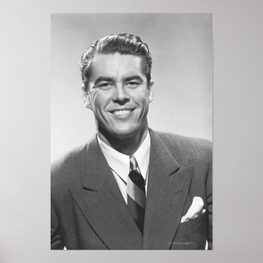 Succesvol Man Poster (Voorkant)