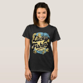 Succesvol vissen. t-shirt (Voorkant volledig)
