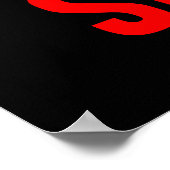 Succesvolle Bodybuilding Fitness Inspirerend Poster (Hoek)