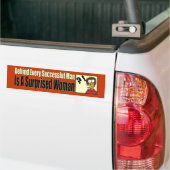 Succesvolle Man Bumpersticker (Op Truck)