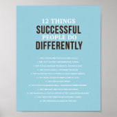 Succesvolle mensen 8 x 10-inch art afdrukken poster (Voorkant)