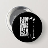 Succesvolle middelen voor geisers ronde button 7,6 cm (Voorkant /achterkant)