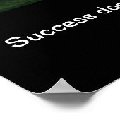 Succesvolle Motivatie afdruk Poster (Hoek)