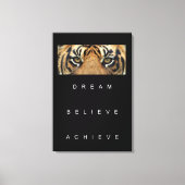 Succesvolle Motivatie prijsopgaven rendy Canvas Afdruk (Voorkant)