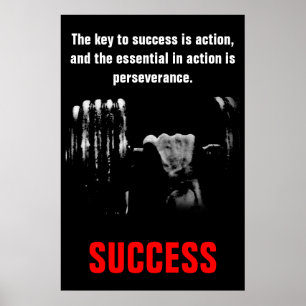 Succesvolle Motivatie training voor odybuilding Poster