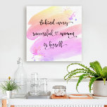 Succesvolle schrijfwijze voor roze Waterverf van e Canvas Afdruk<br><div class="desc">"Achter elke succesvolle vrouw zit zichzelf." Dus wie heeft Prince Charming nodig? Maak je eigen "happily ever after" en omarm "girl power" als je naar deze stijlvolle, kleurrijke inspirerend feministische canvas muurkunst kijkt met lieve zwarte handgeschreven scripttypografie die een geel, perzik, roze en paarse ombre waterverf splash bedekt. U kunt...</div>