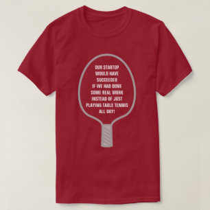 Succesvolle Startups Door Echte Arbeid, Niet Door T-shirt